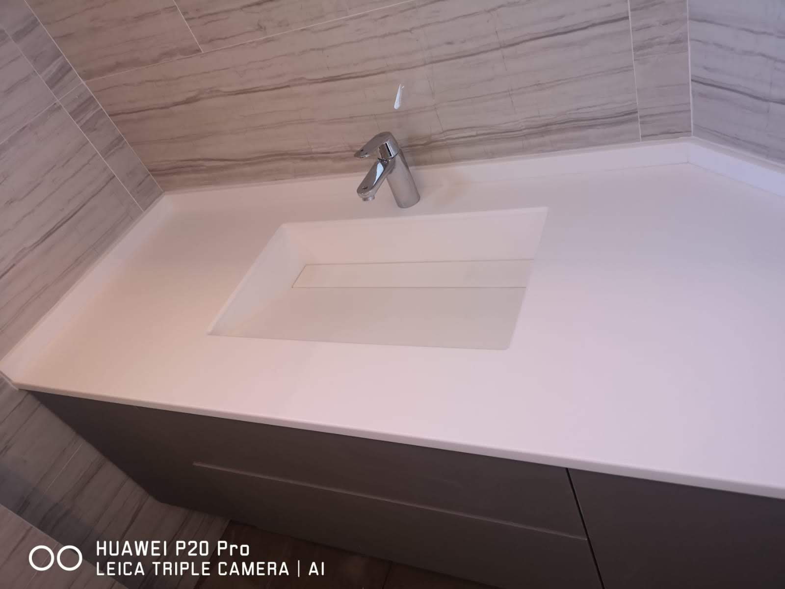 Ahşap Banyo Dolabı
